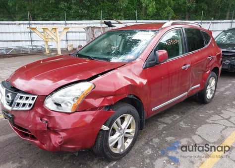 2013 Nissan Rogue Sv from USA, damaged, VIN JN8AS5MV9DW641074